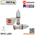Van cân bằng áp suất cartridge SUN Hydraulics RPIC - LAN/LBN/LWN/LCN/LDN/LNN/8DN/8WN