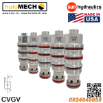 Van cân bằng áp suất cartridge SUN Hydraulics CVGV - XCN/XAN/XBN/XDN/XEN/LCN