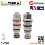 Van cân bằng áp suất cartridge SUN Hydraulics CVGV - XCN/XAN/XBN/XDN/XEN/LCN/XCN