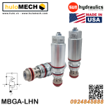 Van cân bằng áp suất cartridge SUN Hydraulics MBGA-LHN/LJN/XKN/XMN
