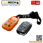 Bộ điều khiển từ xa không dây công nghiệp DC 12V 24V chống nước dùng cho ben nâng, cần cẩu điện, tời, nâng hạ