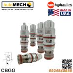 Van cân bằng áp suất cartridge SUN Hydraulics CBGG-LJN/LCN/LDN/LKN/LJV