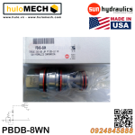Van cân bằng áp suất cartridge SUN Hydraulics PBDB-LAN/LBN/LCN/LDN/LEN/LGN/LKN/LNN/LPN/LQN/8WN/8DN