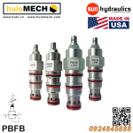 Van cân bằng áp suất cartridge SUN Hydraulics PBFB-LAN/LBN/LCN/LDN/LEN/LHN/LKN/LJN/LNN/LQN/LSN/8WN/8DN
