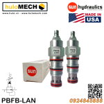 Van cân bằng áp suất cartridge SUN Hydraulics PBFB-LAN/LBN/LCN/LDN/LEN/LHN/LKN/LJN/LNN/LQN/LSN/8WN/8DN